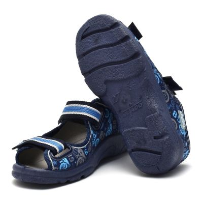 Befado Max 969X159 Детски текстилни сандали, Сини 