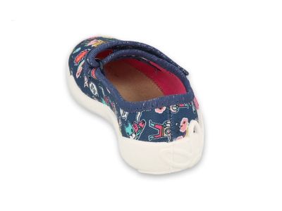 Befado Blanca 114Y482 - Детски текстилни балерини с кожена стелка