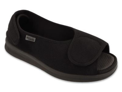 Dr Orto 542D002 Дамски ортопедични обувки за отекъл крак, Черни