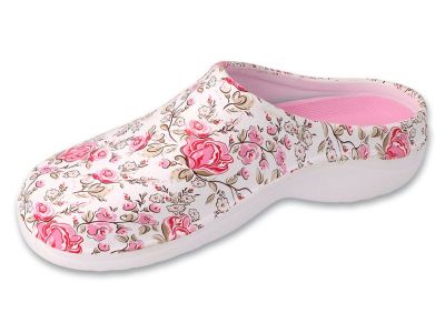 Ортопедично сабо с подвижна стелка Dr Orto Med 154D104, Бяло с розово