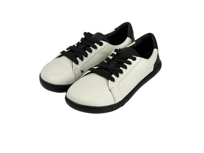 Боси сникърси Antal Barefoot Camino - бели с черно