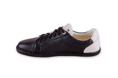 Боси сникърси Antal Barefoot Camino - черно с бяло 