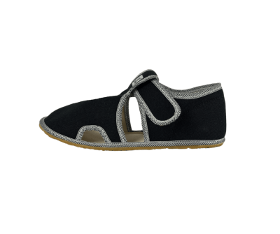 Детски боси пантофи Antal Rascal Basic Black