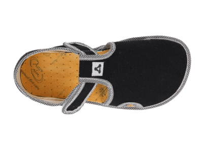 Детски боси пантофи Antal Rascal Basic Black