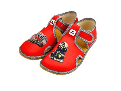 Детски боси пантофи Antal Rascal Rascal Fireman