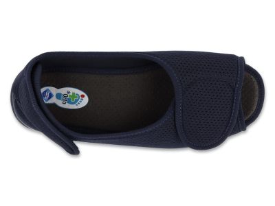 Dr Orto 542D003 Дамски ортопедични обувки за отекъл крак, Тъмносини