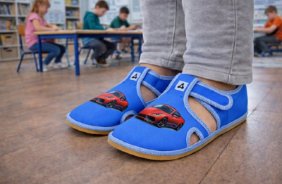 Детски боси пантофи Antal Rascal Car
