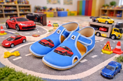Детски боси пантофи Antal Rascal Car