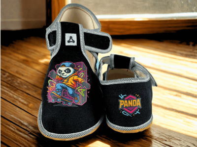 Детски боси пантофи Antal Rascal Panda