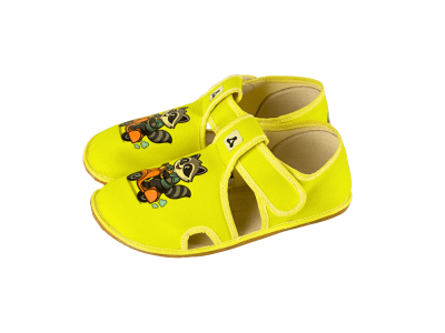 Детски боси пантофи Antal Rascal Raccoon