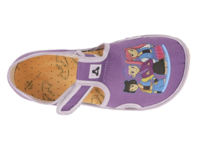Детски боси пантофи Antal Rascal K-pop Violet