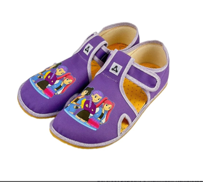 Детски боси пантофи Antal Rascal K-pop Violet