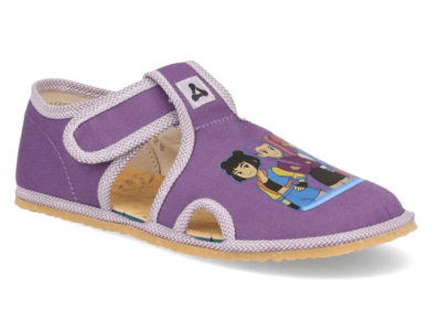 Детски боси пантофи Antal Rascal K-pop Violet