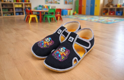 Детски боси пантофи Antal Rascal Panda