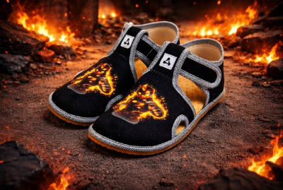 Детски боси пантофи Antal Rascal Pyron