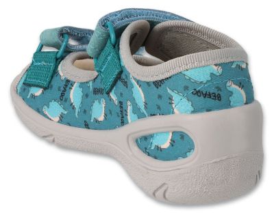 Befado Sunny 063P011 Бебешки сандали с кожена стелка, Сини