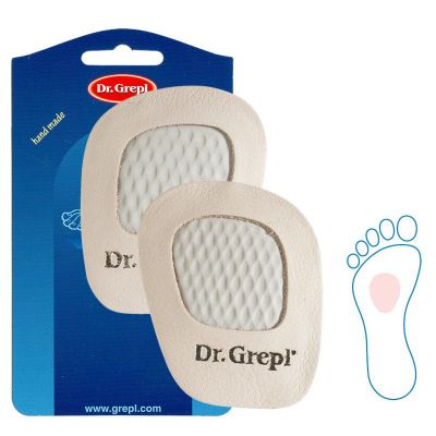 Dr. Grepl Мета възглавнички от кожа против приплъзване в обувки