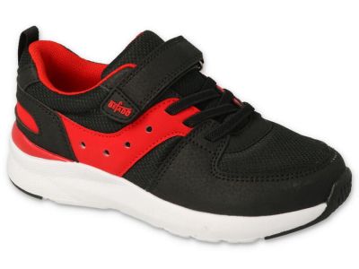 Анатомични детски сникърси  за момче Befado Ball 516X178, Черни с червено