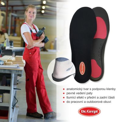 Dr. Grepl Antishock Анатомични стелки с двойно омекотяване
