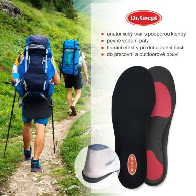 Dr. Grepl Antishock Анатомични стелки с двойно омекотяване