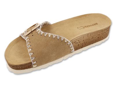 Дамски ортопедични чехли Befado Home&Go, Бежови