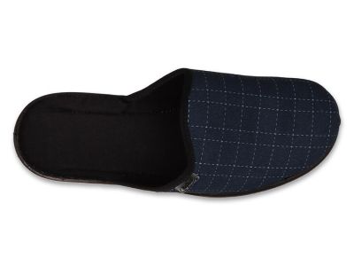 Мъжки домашни чехли Befado Parys  089M423, Синьо каре