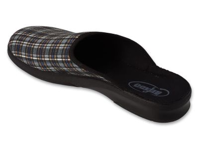 Мъжки домашни чехли Befado Leon 548M040, Сиво каре