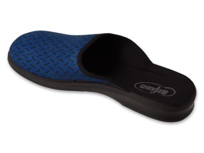 Мъжки домашни чехли Befado Leon 548M046, Син рипс