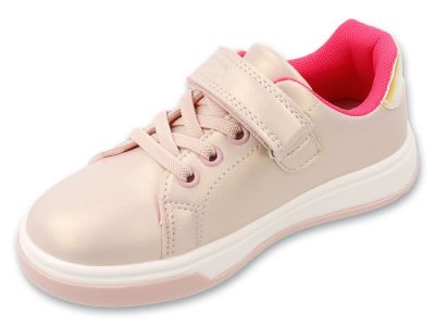 Анатомични маратонки с кожена стелка Befado Heartsy 514X497, Златисти