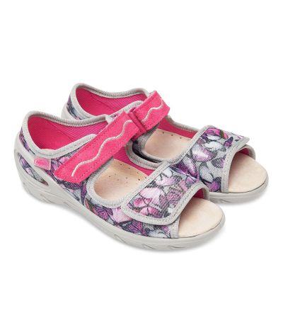 Befado Sunny 433X029 Ортопедични сандали с кожена стелка, Лилави