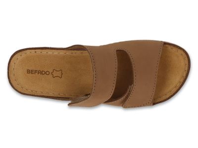 Дамски ортопедични чехли Befado Home & Go 158D305, Кафяви