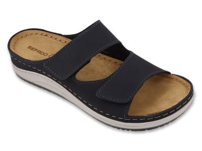 Дамски ортопедични чехли Befado Home & Go 158D304, Тъмносини