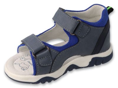 Бебешки анатомични сандали за момче Befado Plane 170P121, Сини