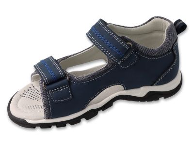 Бебешки анатомични сандали за момче Befado Denim 170X112, Тъмносини