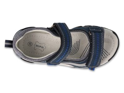 Бебешки анатомични сандали за момче Befado Denim 170X112, Тъмносини