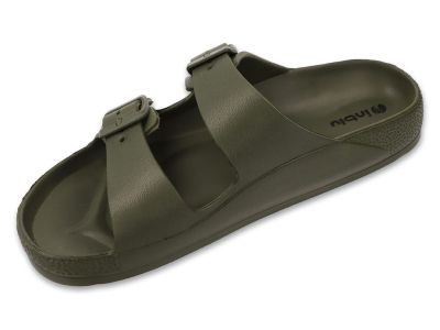 Анатомични чехли Inblu с катарами, EVA пяна - каки