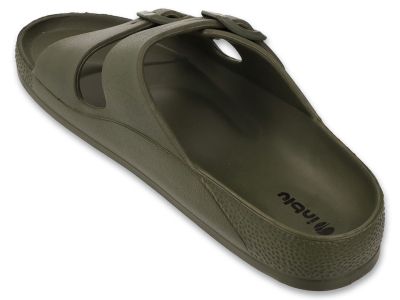 Анатомични чехли Inblu с катарами, EVA пяна - каки