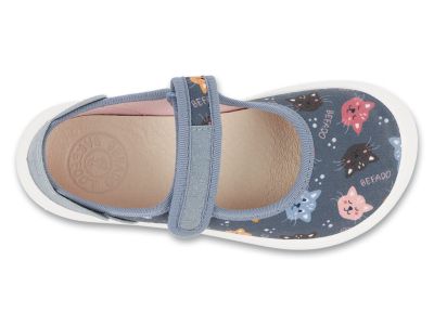  Befado Боси детски балерини с аромат на дъвка и принт на котенца