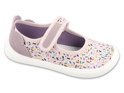  Befado Боси детски балерини с аромат на дъвка и пъстър принт 