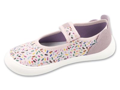  Befado Боси детски балерини с аромат на дъвка и пъстър принт 