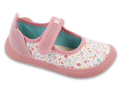  Befado Боси детски балерини с аромат на дъвка и пъстър принт 