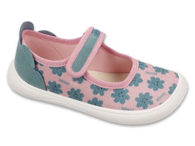  Befado Боси детски балерини с аромат на дъвка и светлосини маргаритки