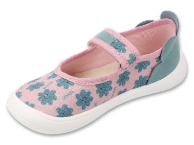  Befado Боси детски балерини с аромат на дъвка и светлосини маргаритки
