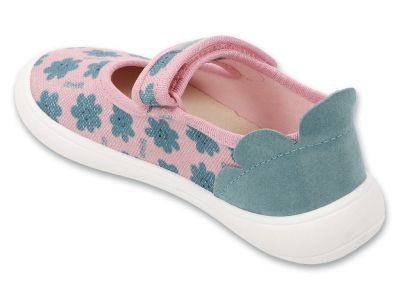  Befado Боси детски балерини с аромат на дъвка и светлосини маргаритки