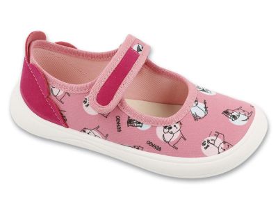  Befado Боси детски балерини с аромат на дъвка и розов принт на мечета