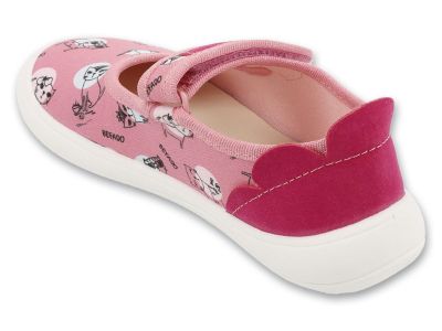  Befado Боси детски балерини с аромат на дъвка и розов принт на мечета