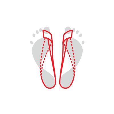 Дневна превръзка - коректор за Hallux Valgus Svorto 