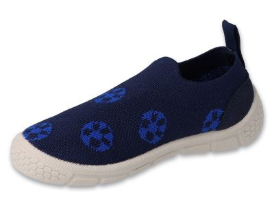 Befado Honey 102X013 Детски пантофи slip-on cut, Сини с топки