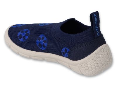 Befado Honey 102X013 Детски пантофи slip-on cut, Сини с топки