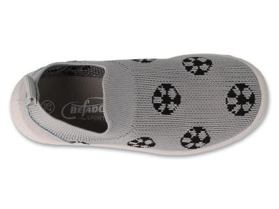 Befado Honey 102X016 Детски пантофи slip-on cut, Сиви с топки